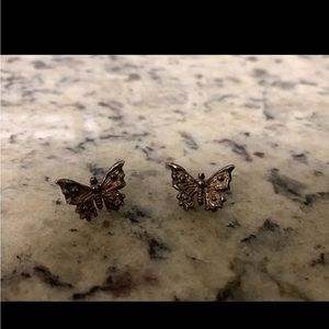 Johnny Was Butterfly Stud Earrings New